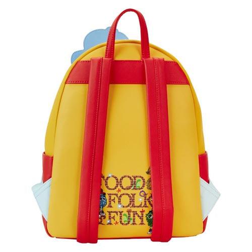 McDonalds Fry Guys Triple Pocket Mini Backpack