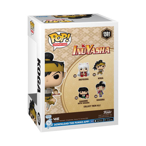 Inuyasha Koga Pop! Vinyl