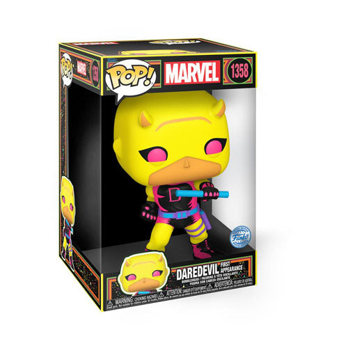 Daredevil First Appearance US Ex. Blacklight 10" Pop! Vinyl