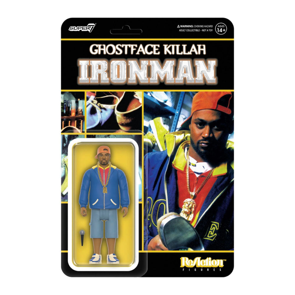 Ghostface Killah Ironman Reaction 3.75" Figure