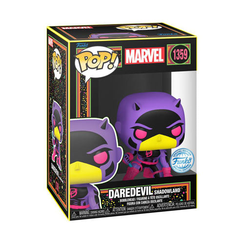 Daredevil Shadowlands US Ex. Blacklight Pop! Vinyl