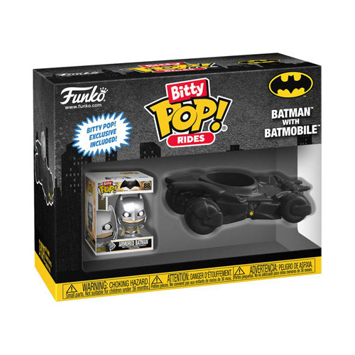 Batman with Batmobile Bitty Pop! Ride