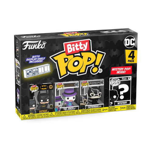 Batman: 85th Anniversary Batman Bitty Pop! 4-Pack