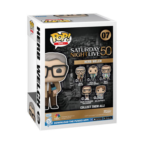 Saturday Night Live: 50th Anniversary Herb Welch Pop! Vinyl