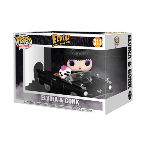 Elvira & Gonk with Macabre Mobile Pop! Ride