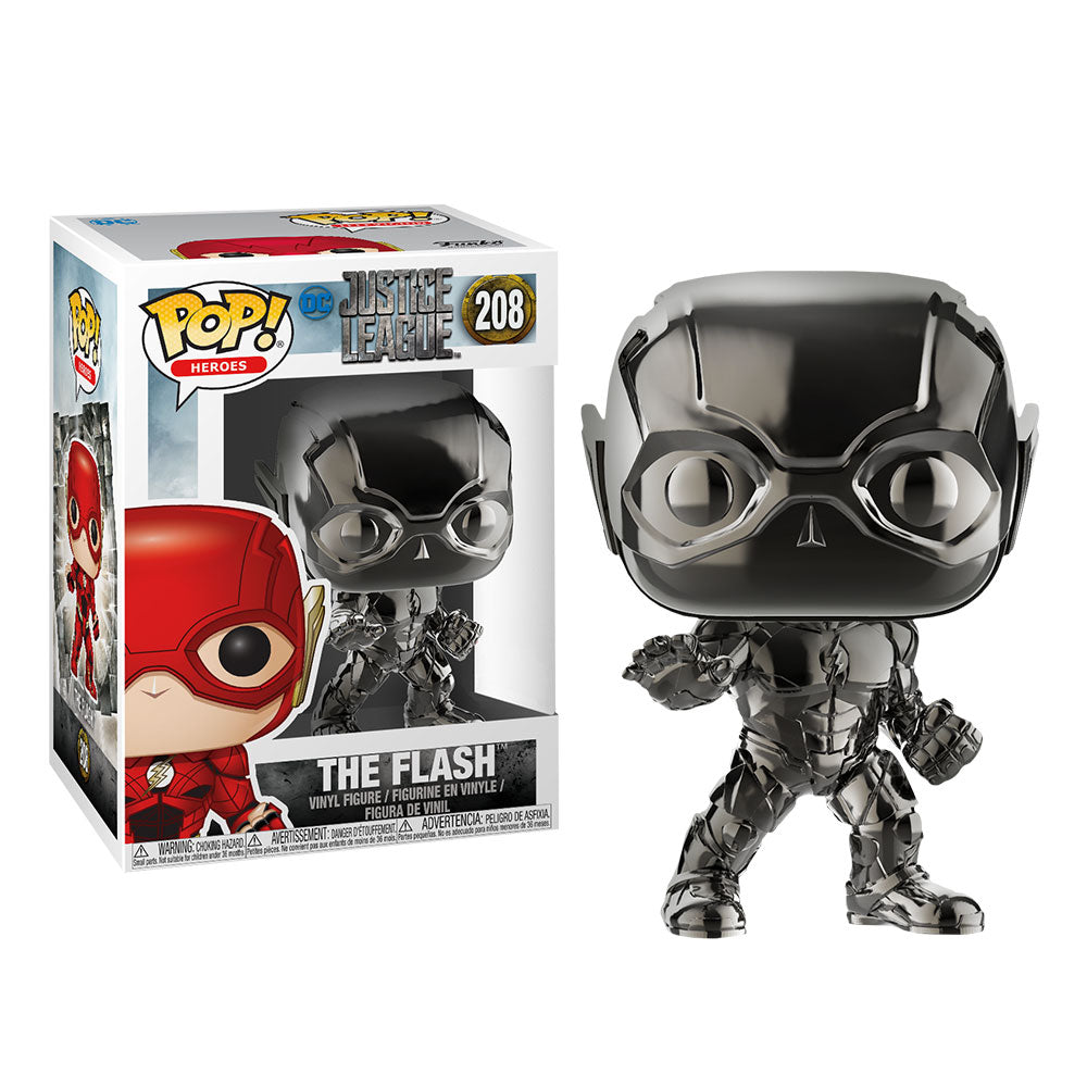 FLASH Chrome Pop Justice League! Winyl