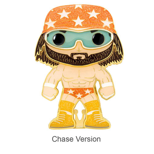 Randy Macho Man Savage 4" Pop! Enamel Pin Chase Ships 1 in 6