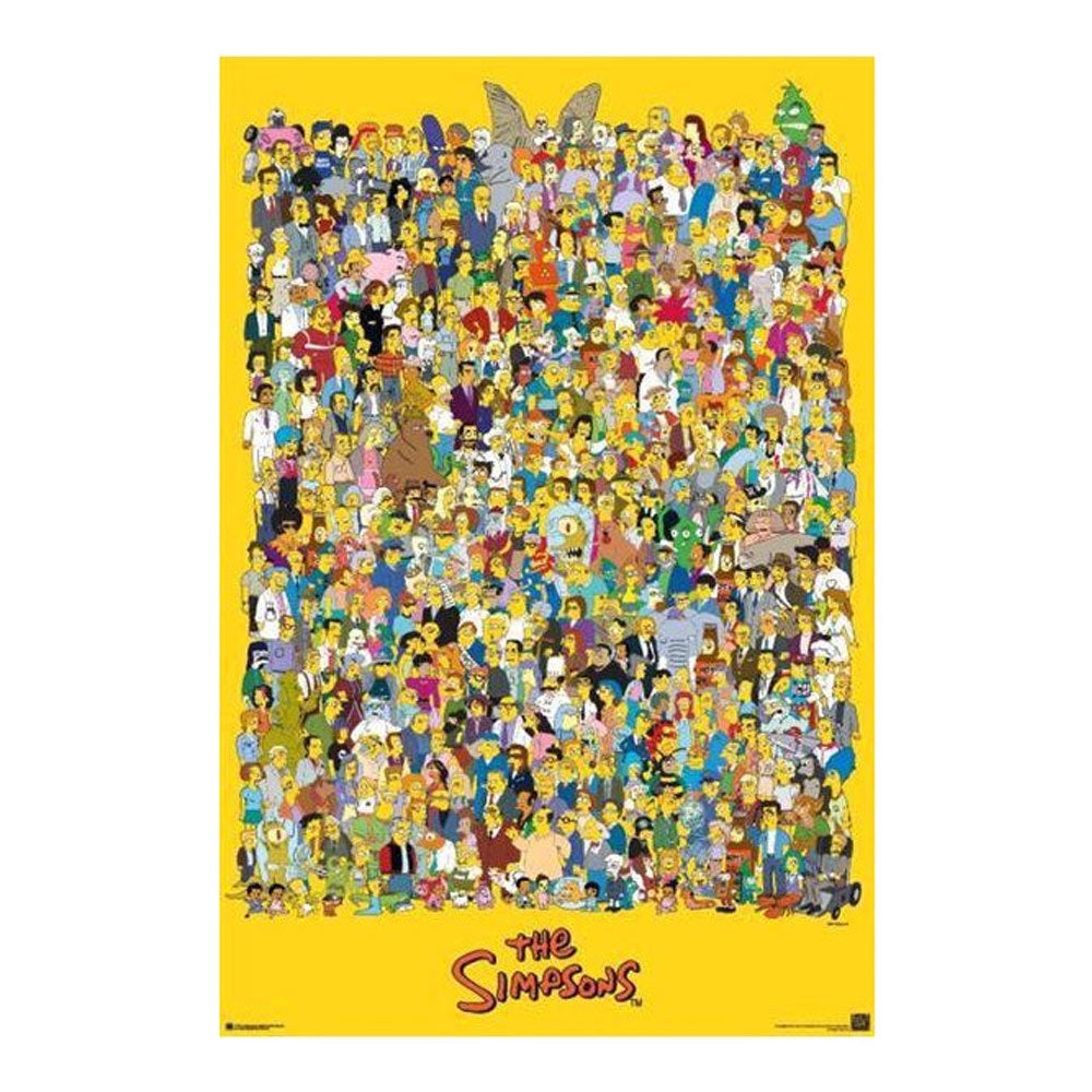 Das Simpsons-Poster