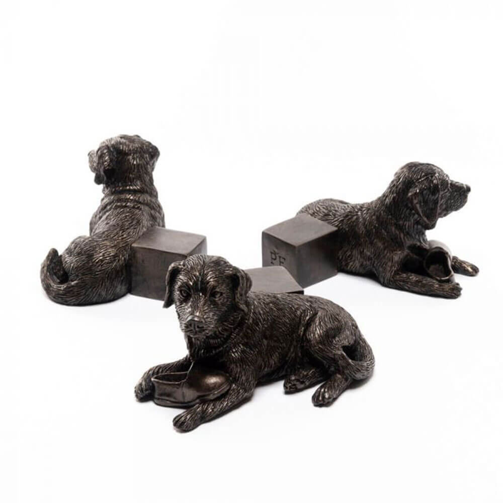 Jardinopia Potty de bronce antiguo (3pcs)