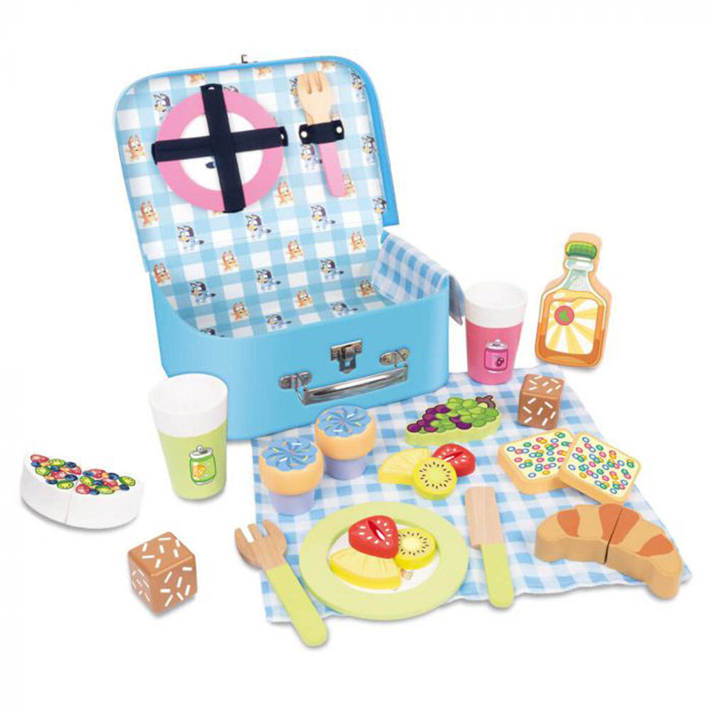 Bluey Wooden Picnic Set