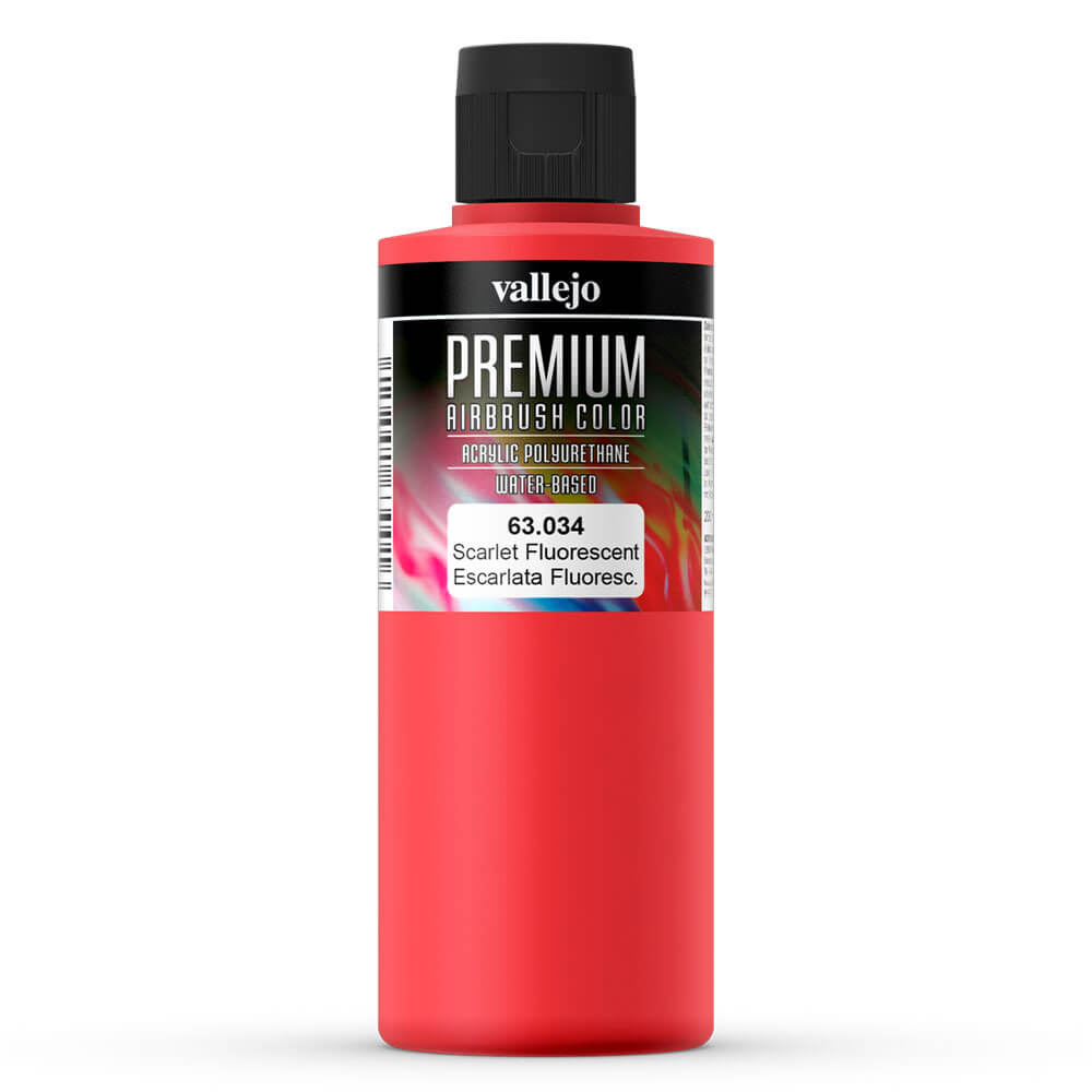 Vallejo premiumfärg fluorescerande 200 ml