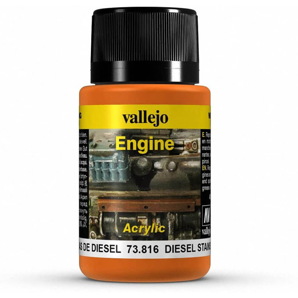 Efectos de meteorización de Vallejo 40 ml