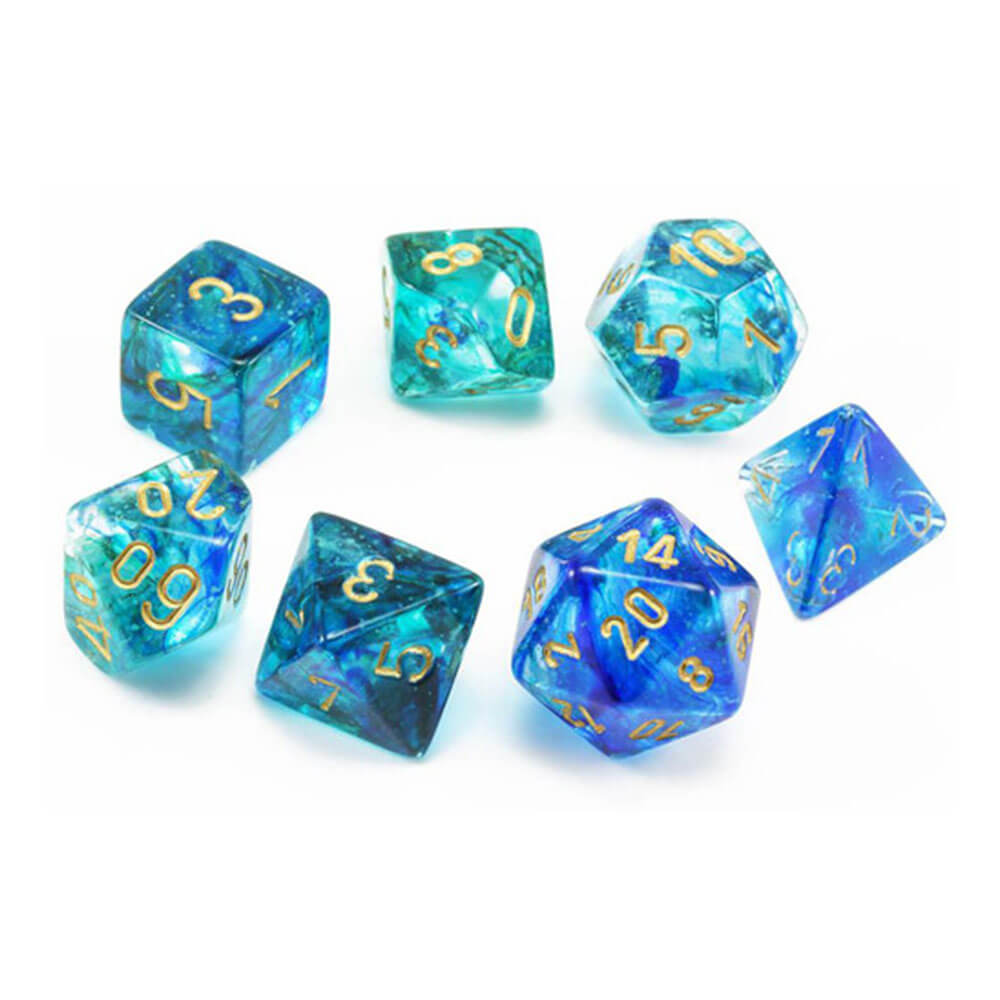 Nebula Polyhedral Luminary Stanzform-Set, 7 Stück