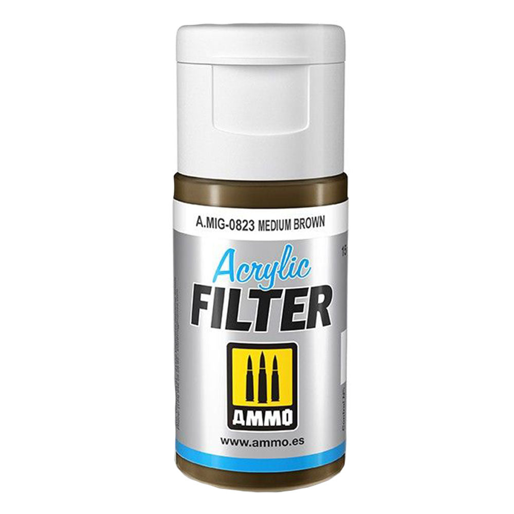 Amunicja przez filtr akrylowy MIG 15 ml