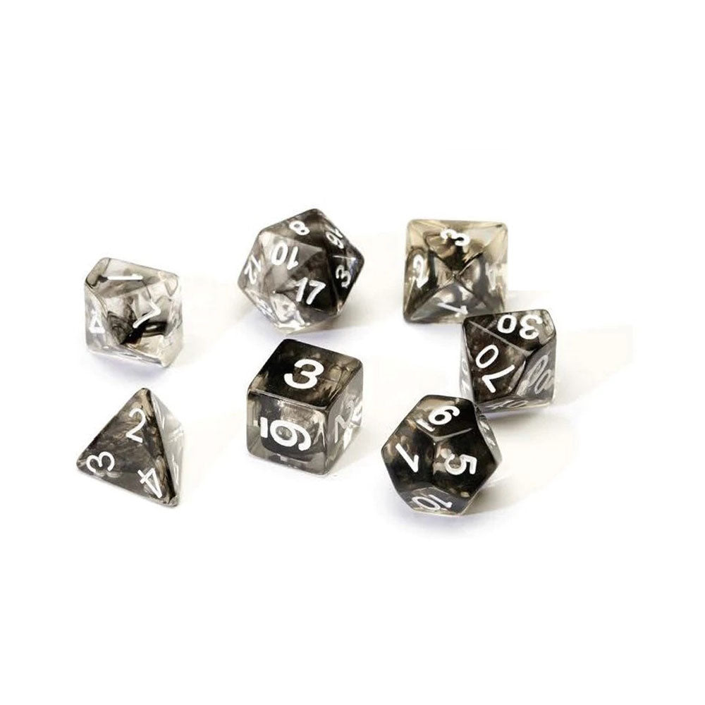 Sirius Translucent Resin Dice (set di 7)