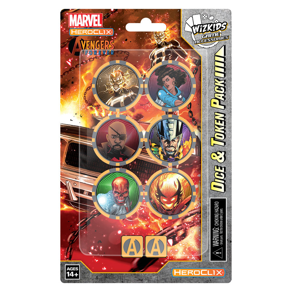  Marvel Avengers Forever Würfel- und Token-Paket