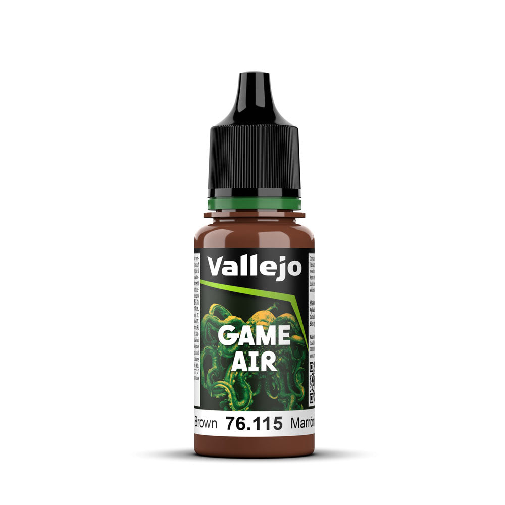 Vallejo Game Air Acrylic Paint 18ml (brun)