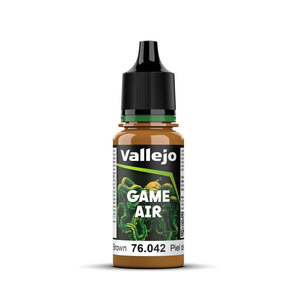 Vallejo Game Air Acrylic Paint 18mL (Brown)