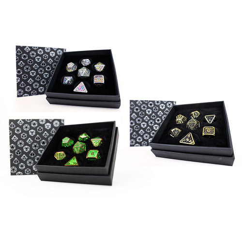 LPG Metal RPG Draco Bright Dice Set