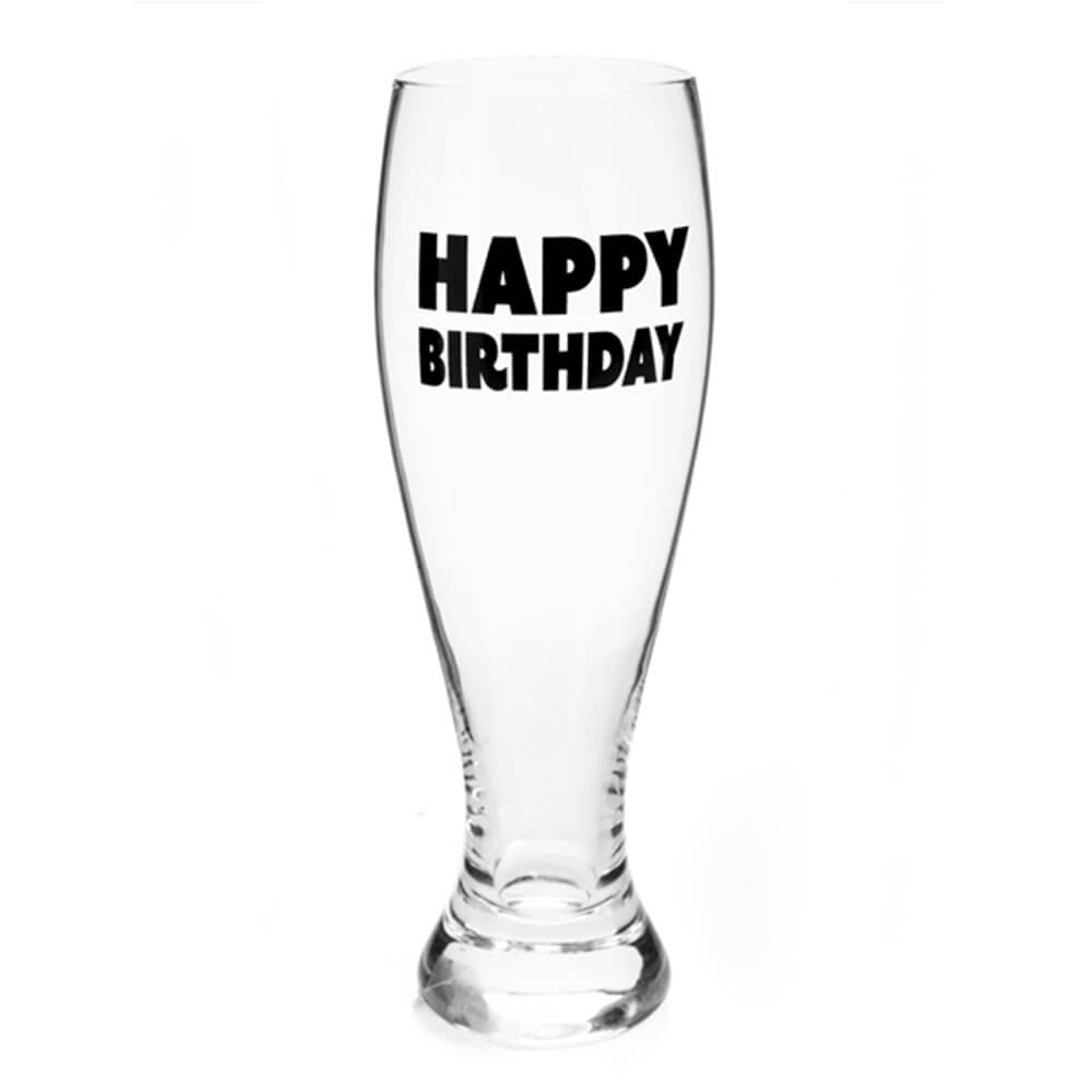 Joyeux anniversaire Verre Pilsner