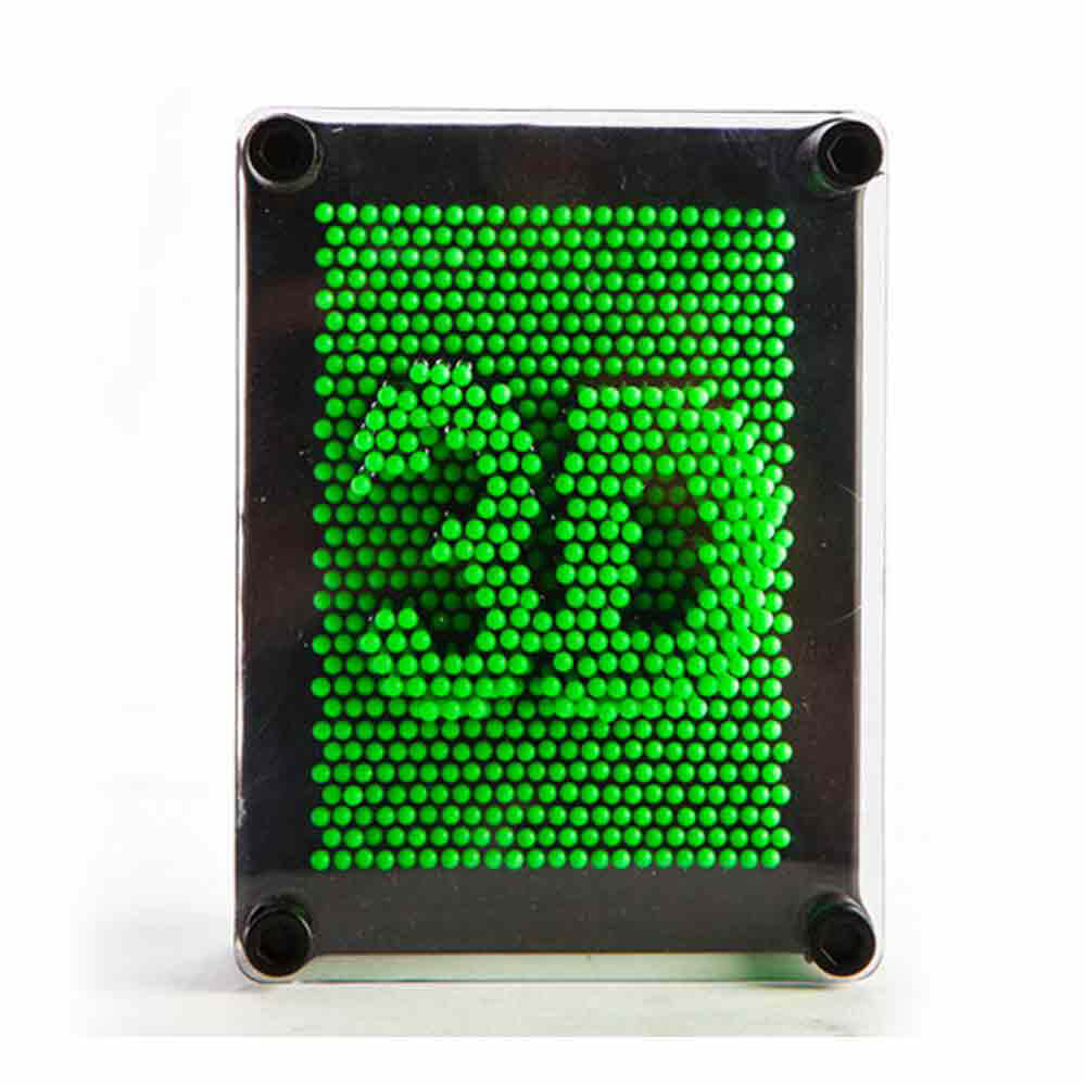 Green Neon Pin Art