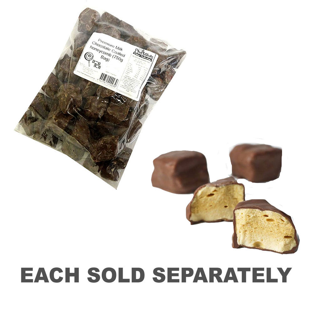 Premium Milk Chocolate Coated Honeycomb