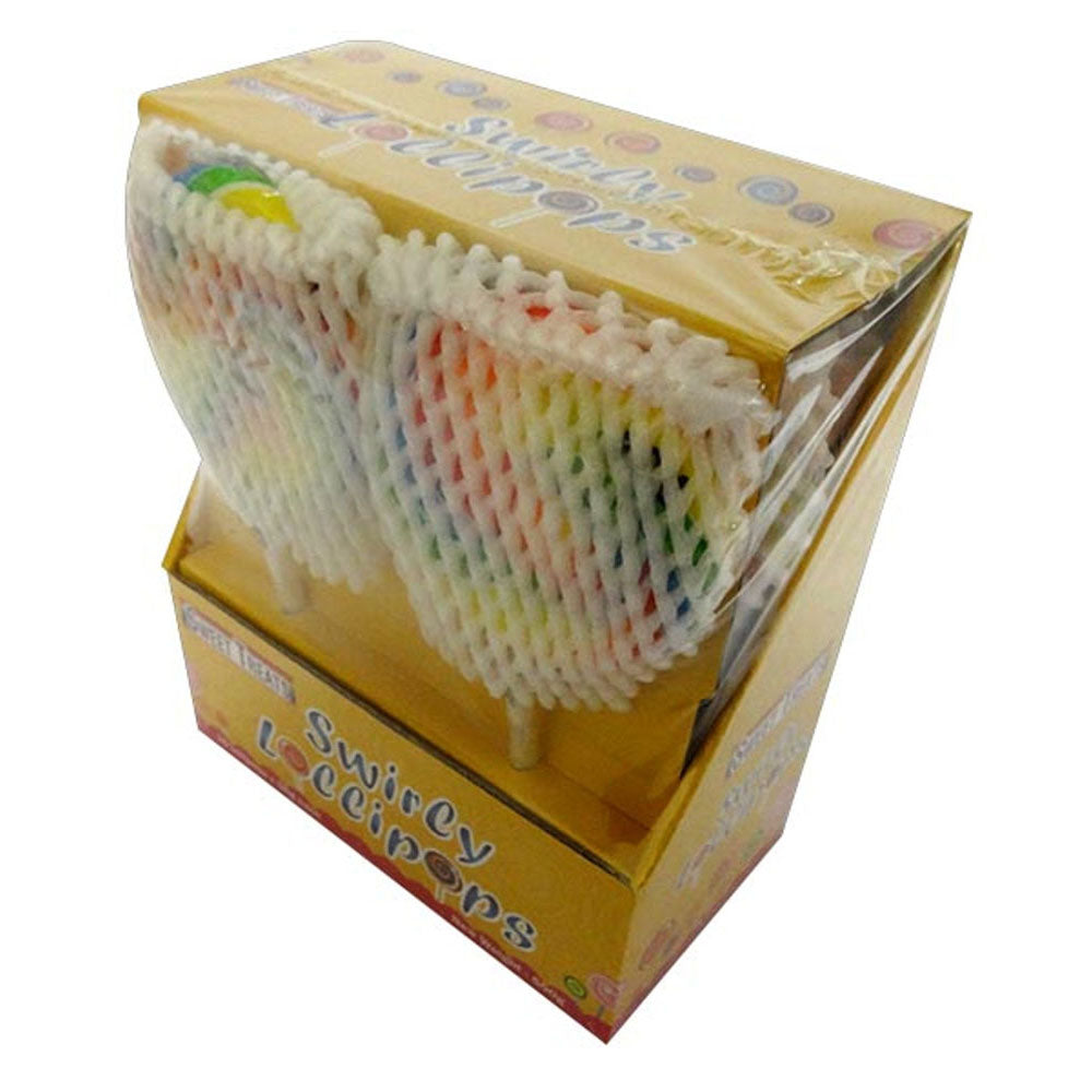 Søte godbiter swirly lollipops (10x50g)