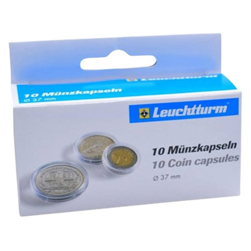 Leuchtturm Coin Capsules 10pk (från storlek 30-39)