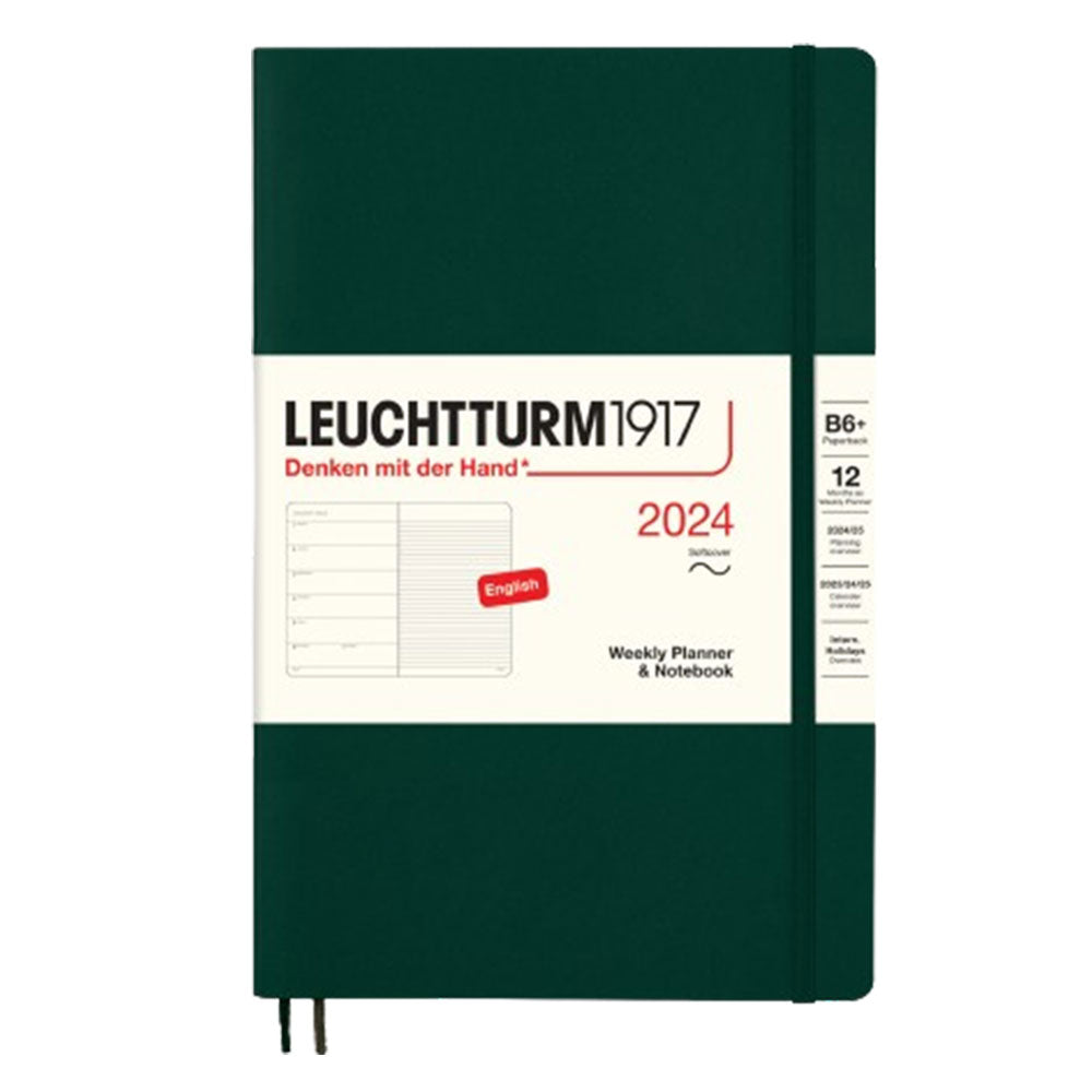 2024 B6+ Weekly Planner & Notebook (pocketbok)