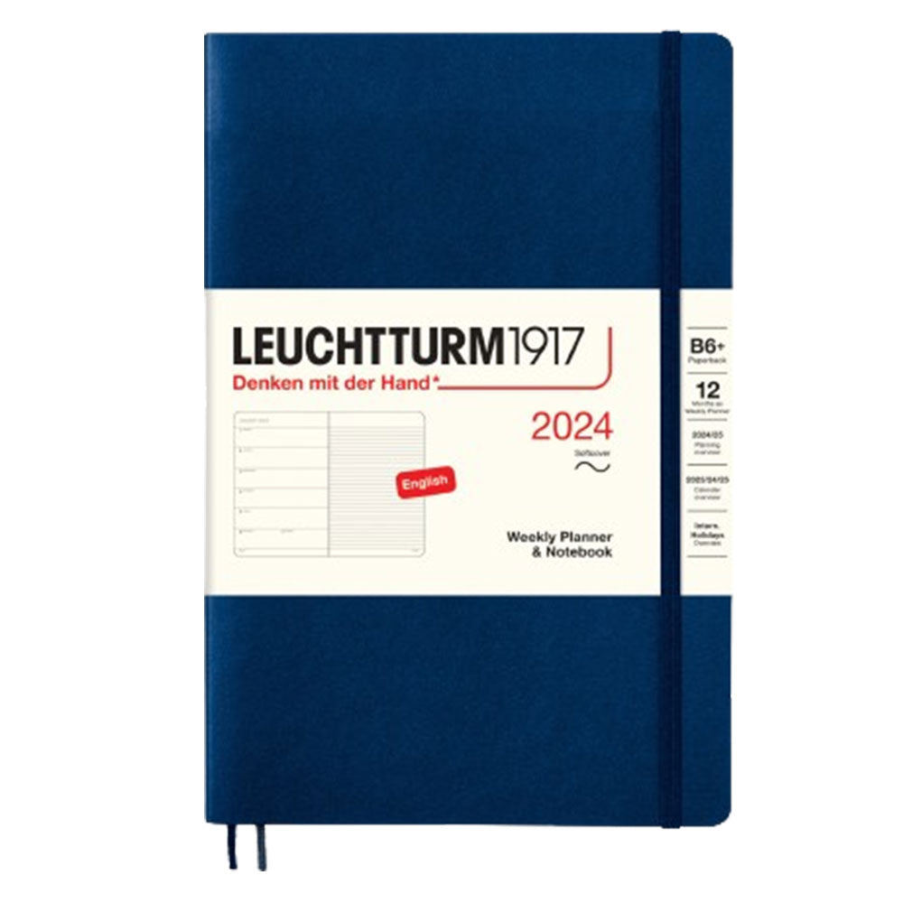 2024 B6+ Weekly Planer & Notebook (Taschenbuch)