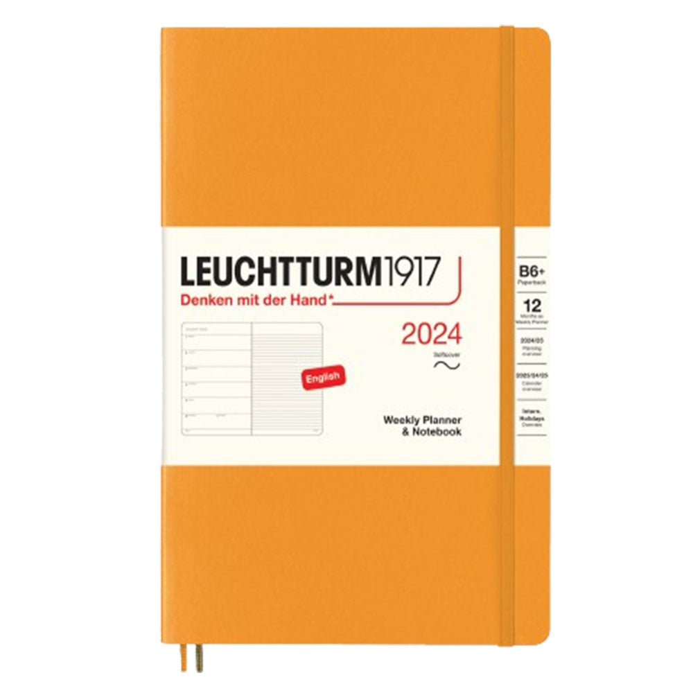 2024 B6+ Weekly Planner & Notebook (pocketbok)