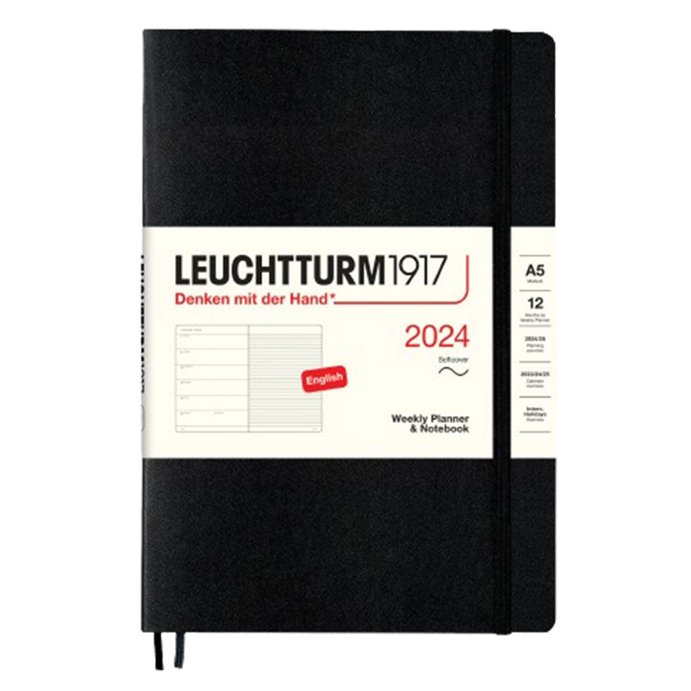 2024 A5 Uge Planner & Notebook (Softcover)