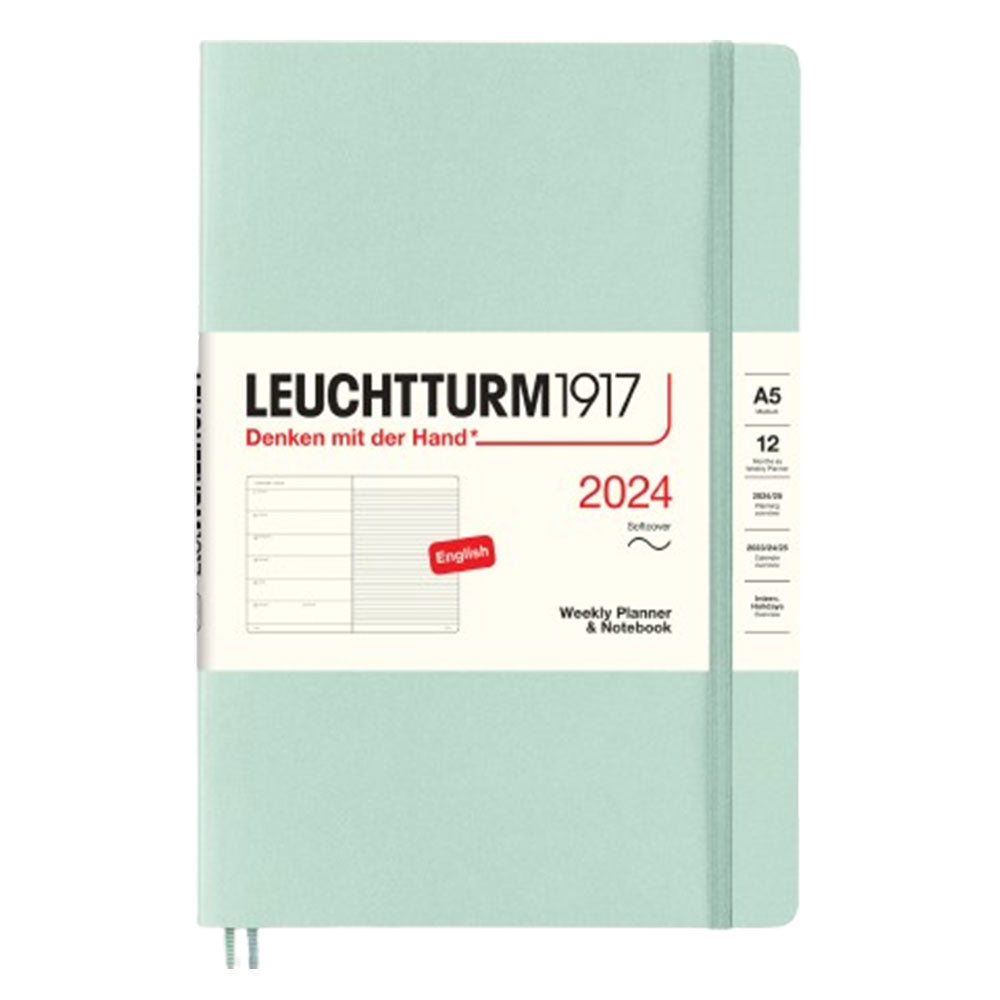 2024 A5 Uge Planner & Notebook (Softcover)