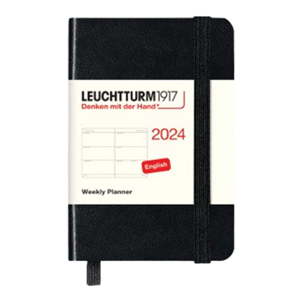 Leuchtturm 2024 A7 Wöchentlicher Miniplaner