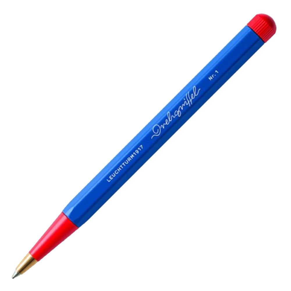 Drehgriffel Bauhaus # 1 Twist Pen w / Blue Ink