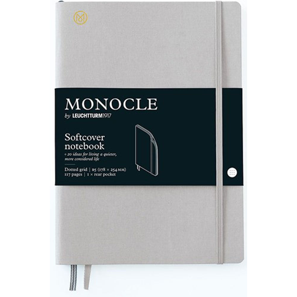 Leuchtturm Monocle Softcover prickade anteckningsbok B5