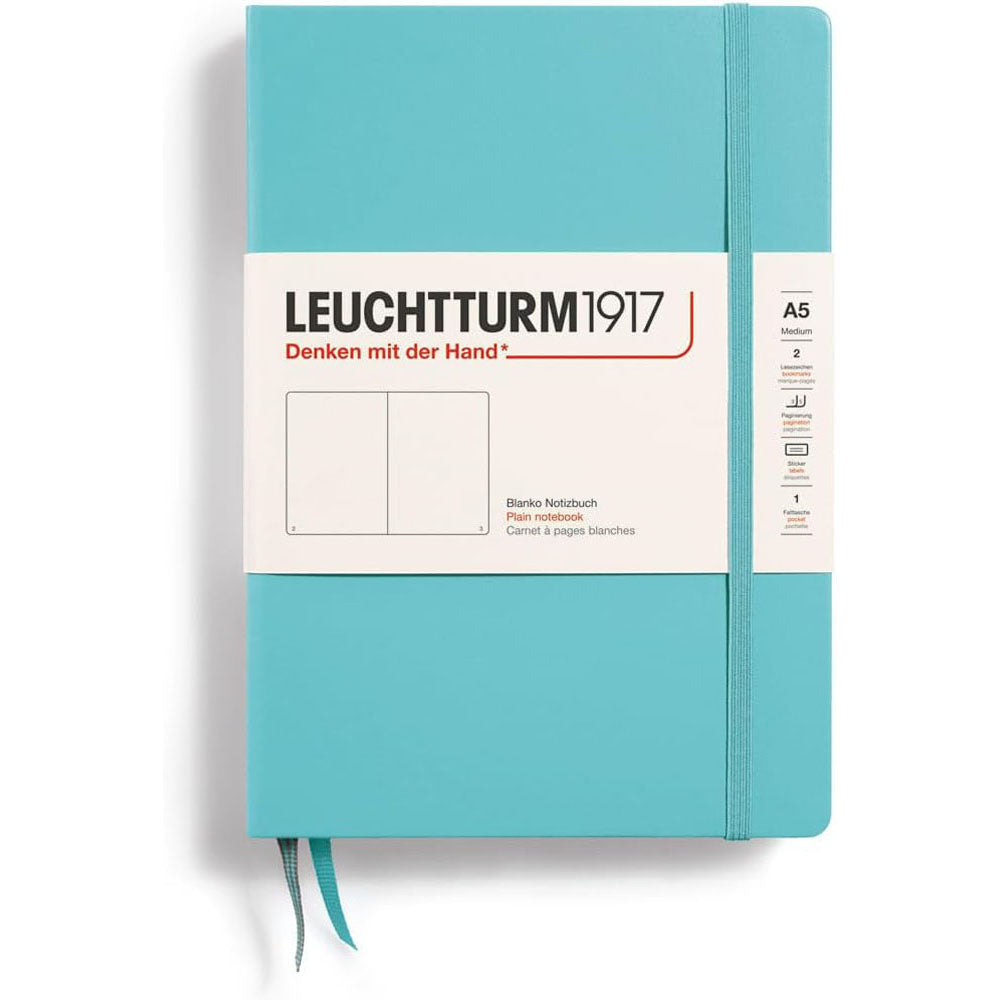 Leuchtturm twarda notebook A5 (niebieski)