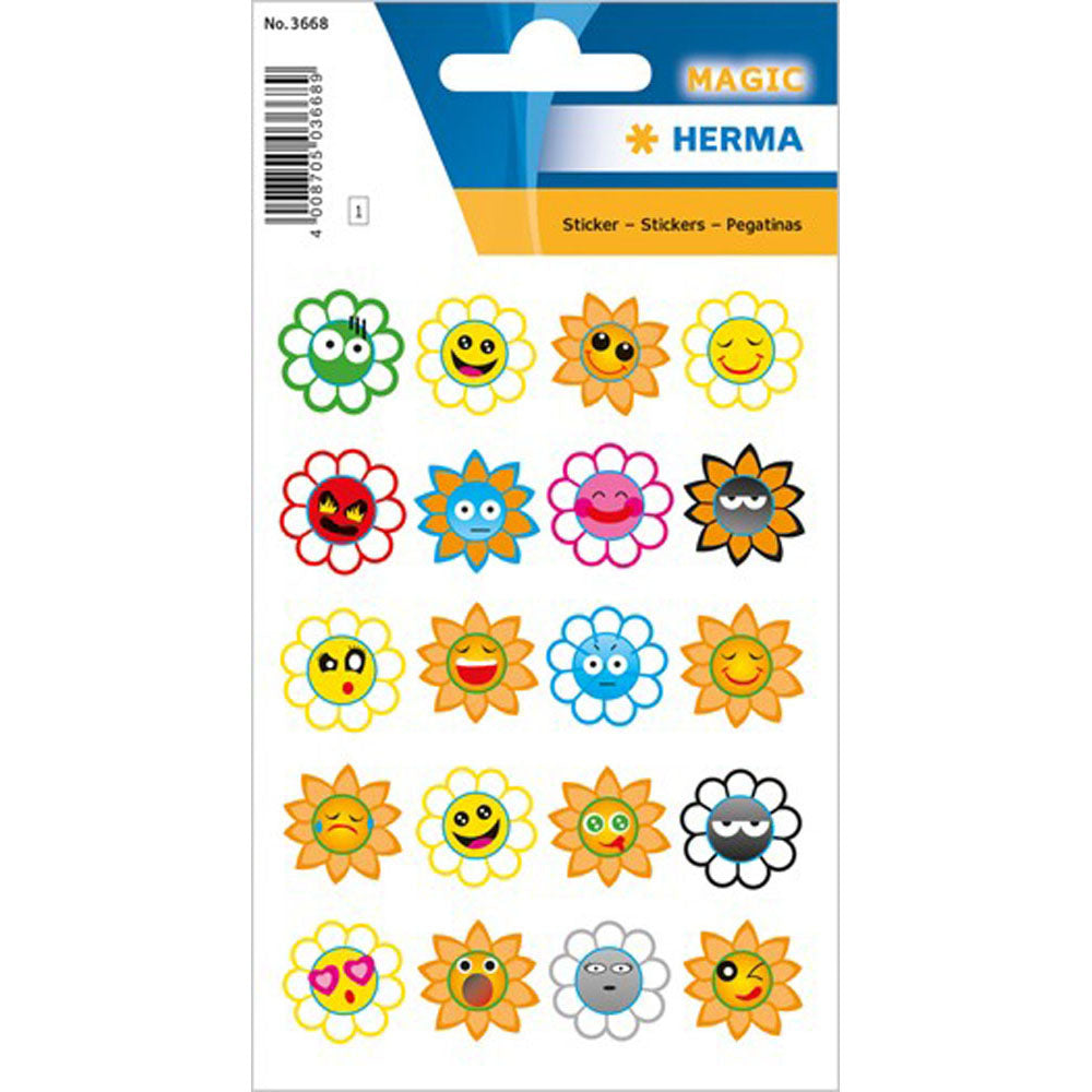 Herma Decor Crazy Suns Puffy Sticker