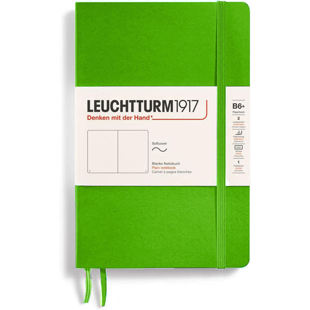 Leuchtturm SCペーパーバックプレーンB6+ノートブック123pg