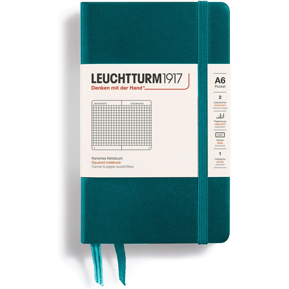 Leuchtturm inbunden kvadratbok A6