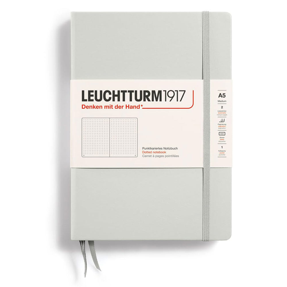 Leuchtturm Hardcover prikket notebook A5