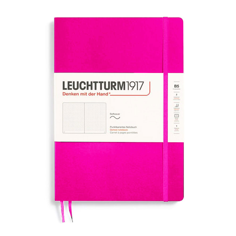 Leuchtturm SC -komposition prickade anteckningsbok B5