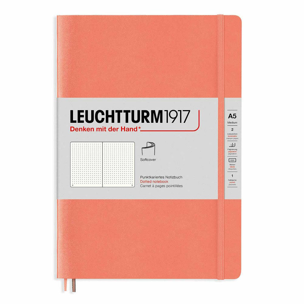 Leuchtturm Softcover Dotted Notebook A5