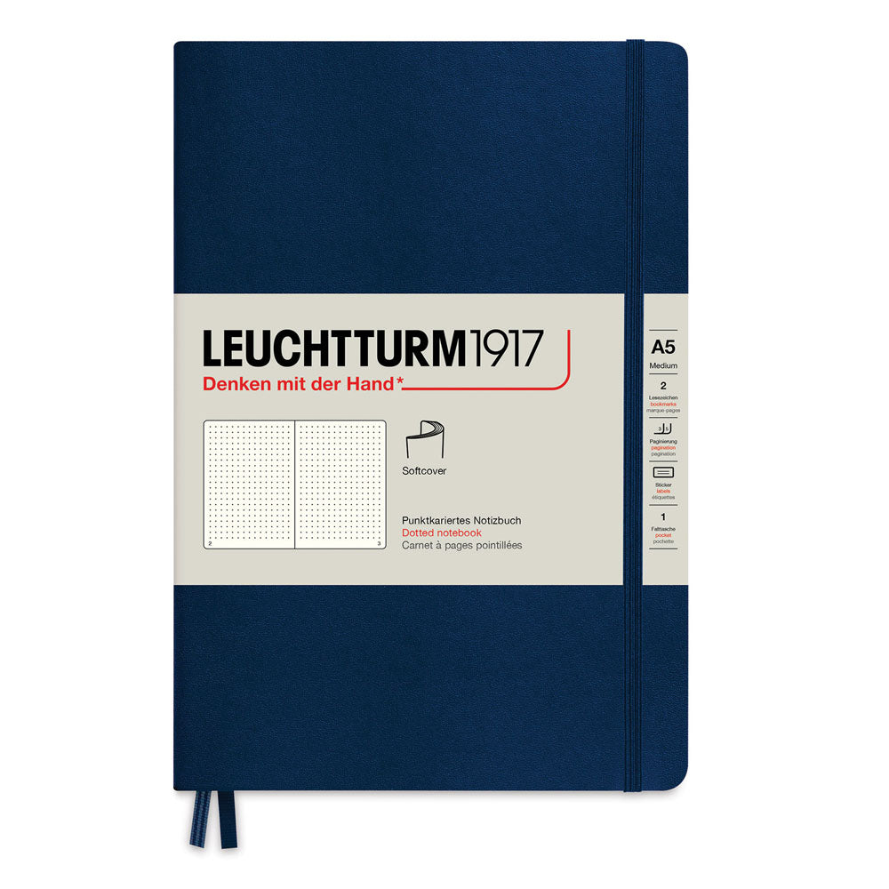 Leuchtturm Softcover prickade anteckningsbok A5