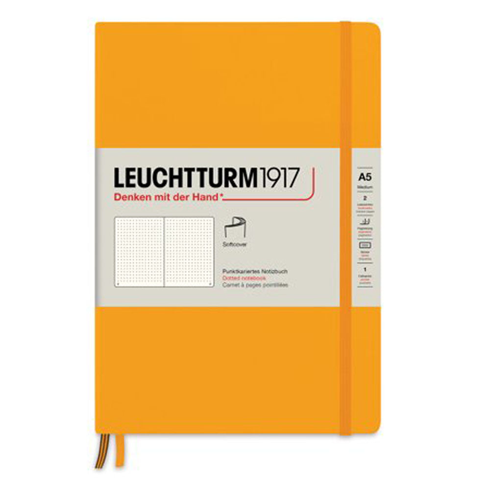 Leuchtturm softcover prikket notebook A5