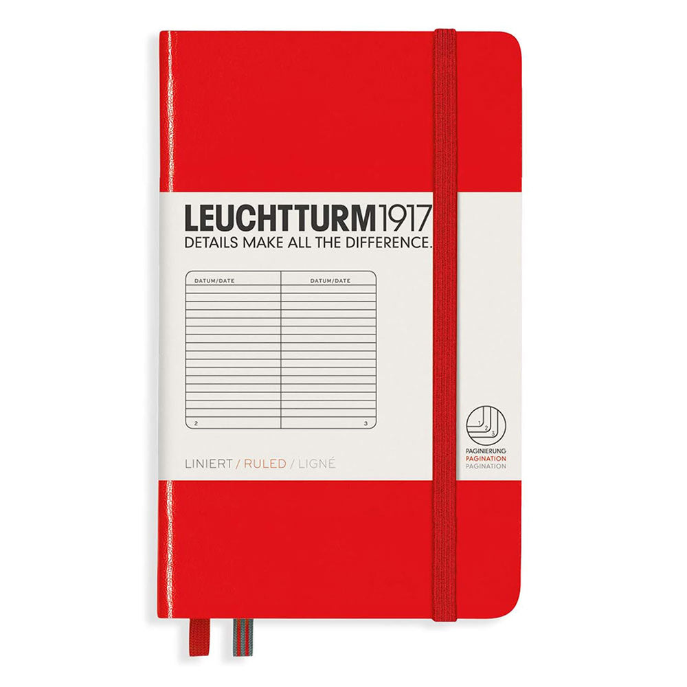 Leuchtturm Hardcover Ruled Notebook A6