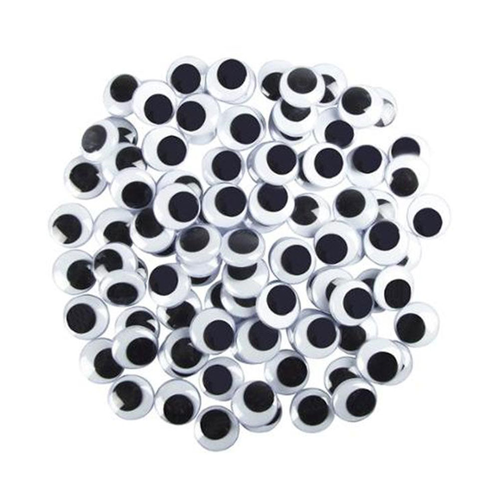 Wiggly Moving Eyes Novelty 100pcs