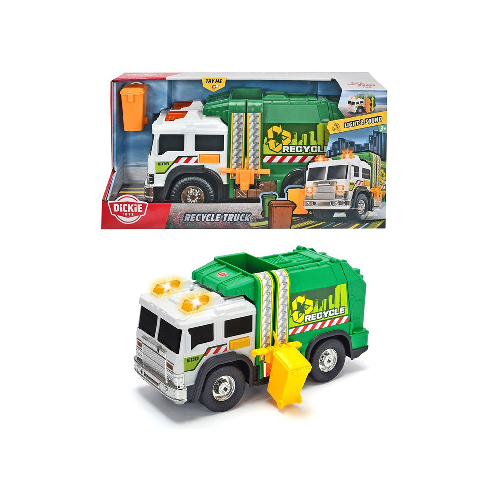 Dickie Toys Recycle Truck avec léger et son 30 cm