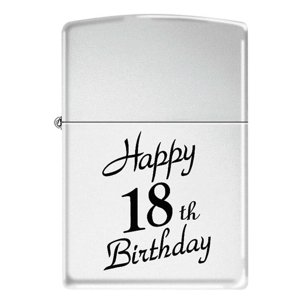 Zippo Birthday High Polish Chrome Tlester