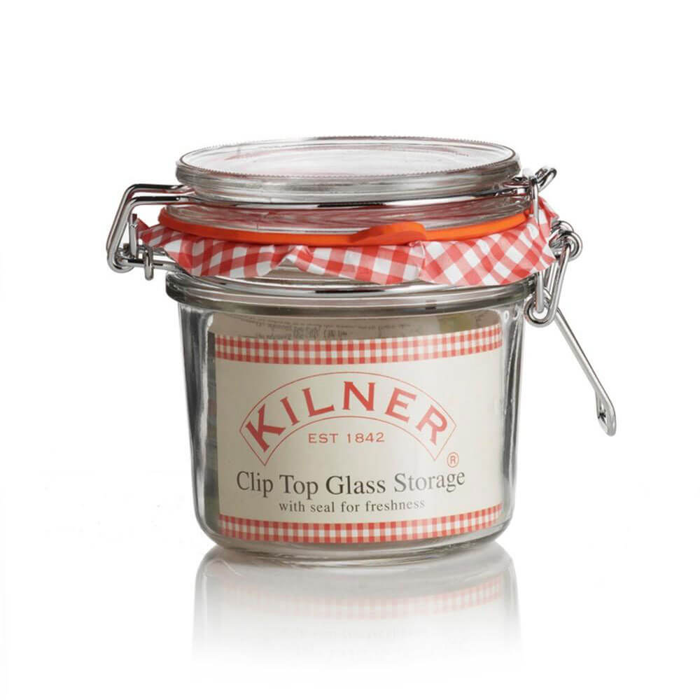 Kilner Clip Top Rundes Glas (klar)